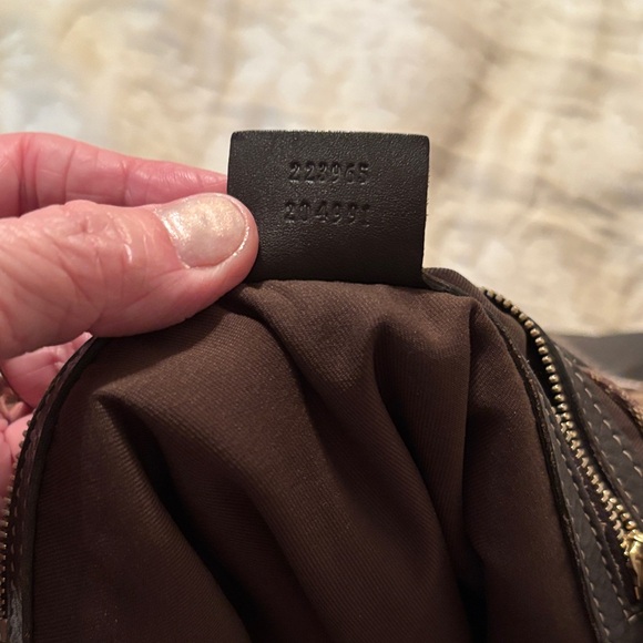 Authentic Gucci Shoulder Bag Purchased from poshmark and never carried. - Picture 10 of 11